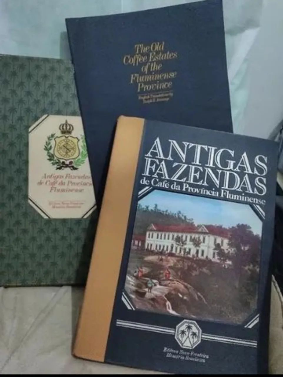 Antigas Fazendas do Café da Província Fluminense em ótimo estado de conservação