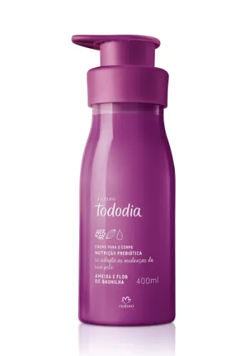 Creme Desodorante Nutritivo para o Corpo Tododia Cereja e Avelã