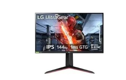 Monitor Gamer LG UltraGear 27 Full HD, 144Hz, 1ms, IPS, HDMI e DisplayPort, HDR 10, 99% sR