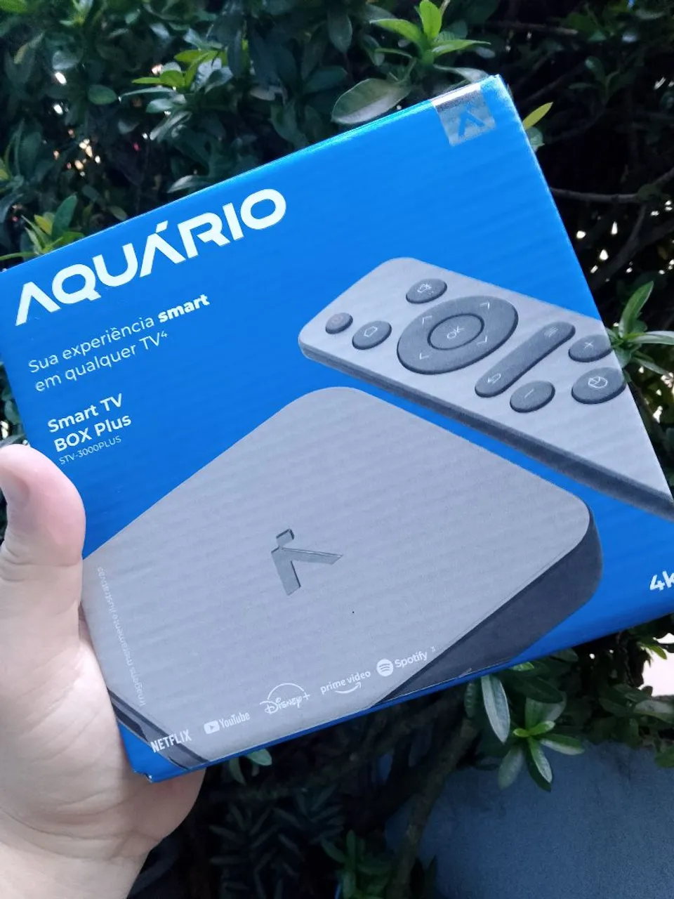 Smart TV Box Plus Aquário STV-3000PLUS