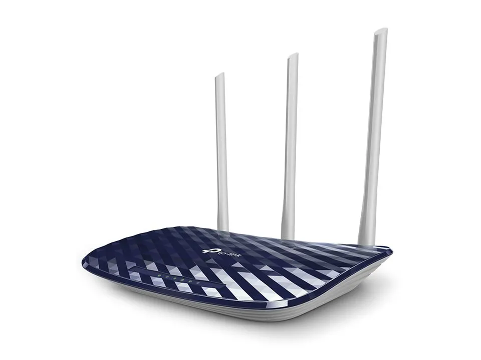Roteador TP-Link Ac750 Archer C20 com 3 antenas - Wi-Fi Potente