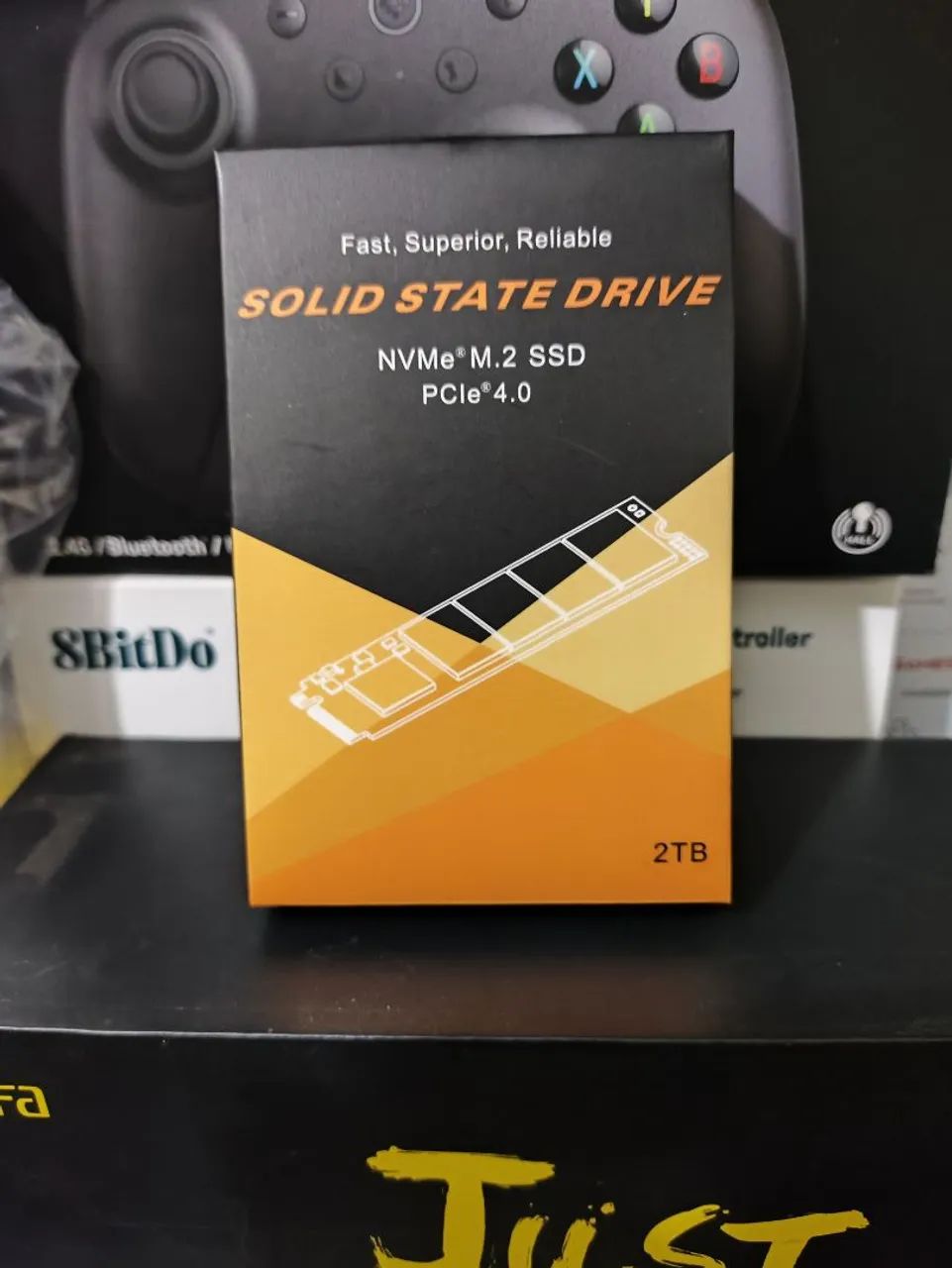 SSD nvme M.2 Kootion 7400Mbs PCI 4.0 novo lacrado  - Foto 4