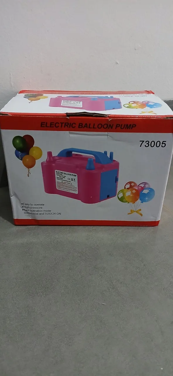 Bomba Elétrica para Encher Balões - Ideal para Festas
