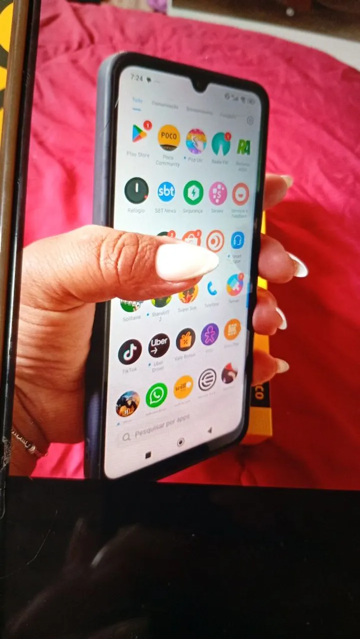Desapega celular poco c75 novo