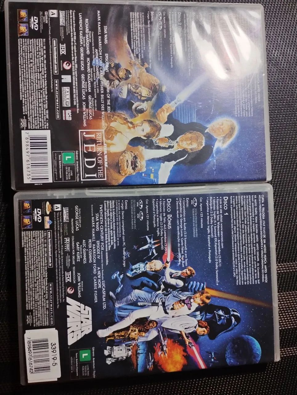 Star Wars DVDs Duplos - Foto 2