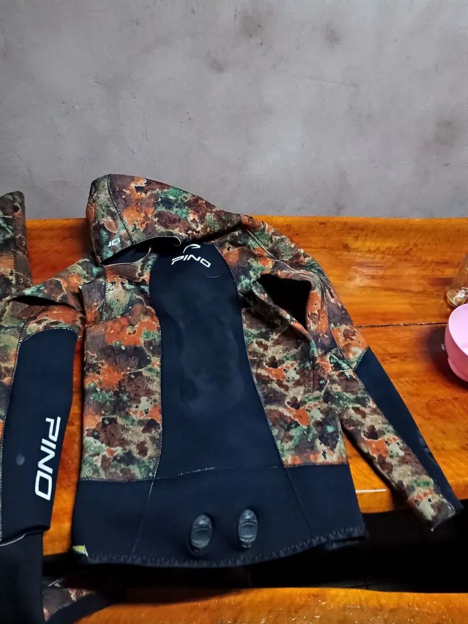 Roupa de mergulho camuflada Pino opencell - Tamanho m3