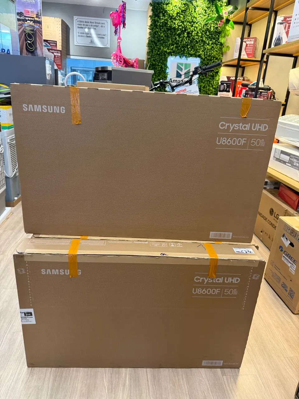 Smart TV Samsung 50 Crystal UHD 4K - NOVAS - Foto 2