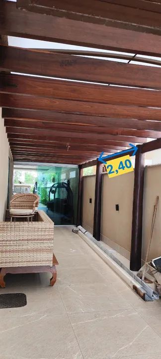 Pau Brasil Travessas e colunas de pergolado. - Foto 3