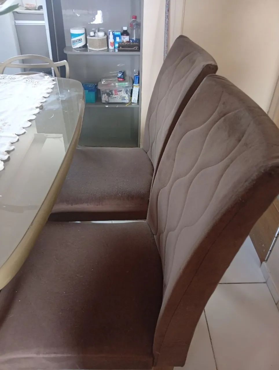 Vendo 4 cadeiras  toda nova