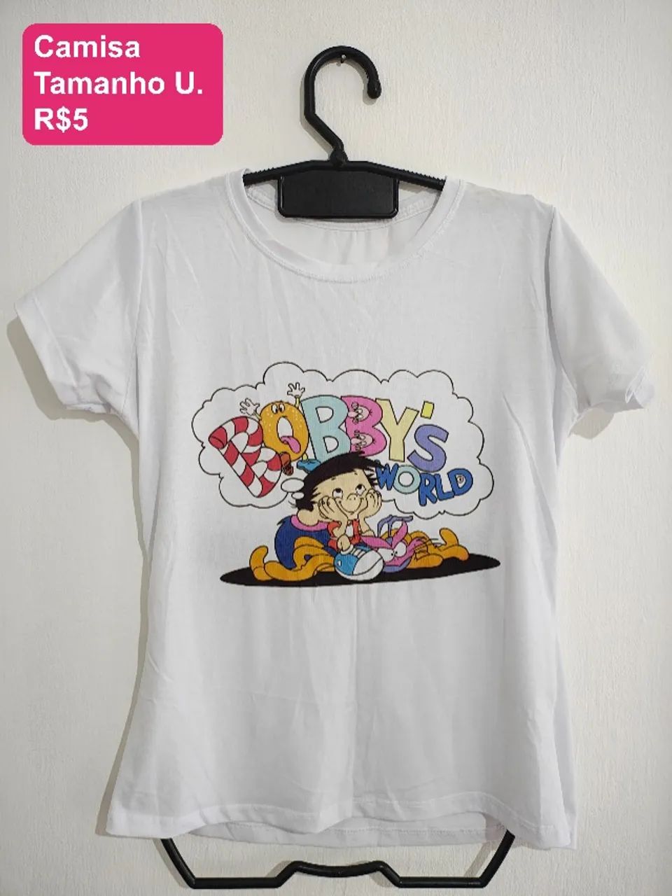 Camisa Mundo de Bob