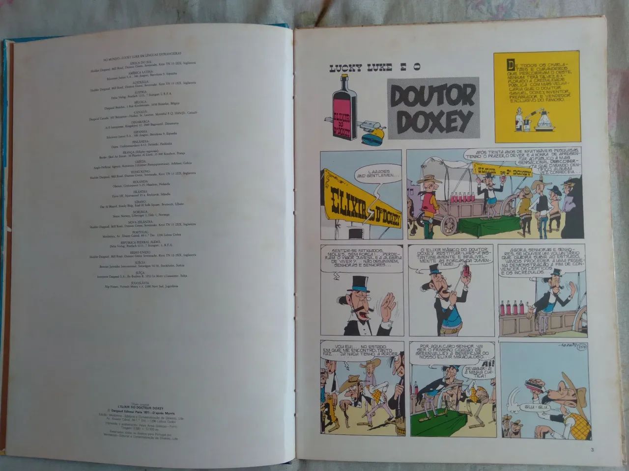 Lucky Luke - O Elixir do Doutor Doxey - HQ - Foto 3