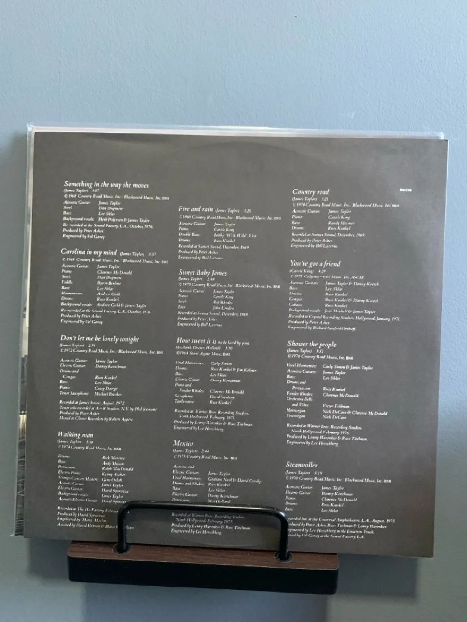 Disco de Vinil James Taylor: Greatest Hits (zerado) - Foto 4