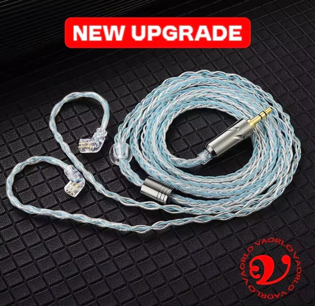 Cabo QKZ T1 Para Fone de ouvido KZ Com Entrada 2 Pinos