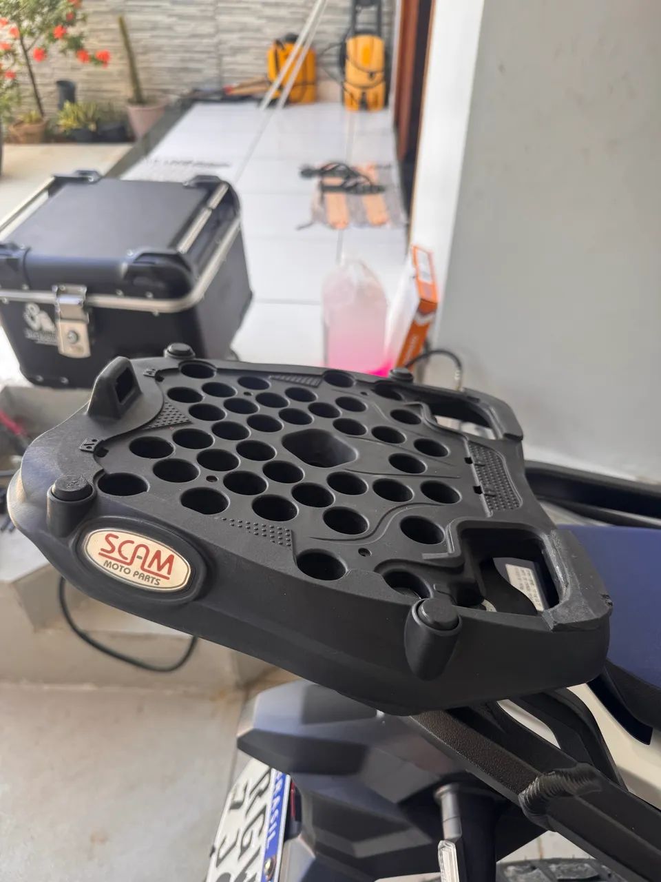 Baú Scam 43L + Base Scam - Foto 5