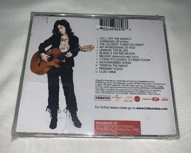 Cd Katie Melua - Call Off The Search - Lacrado - Foto 5