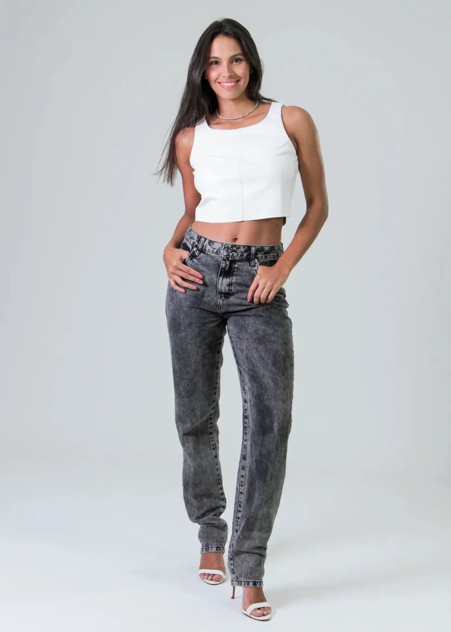 Calça jeans preta you com