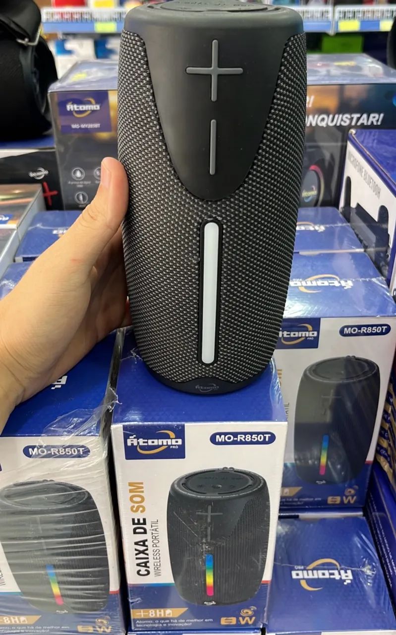 Caixa de Som Wireless Portátil Atomo MO-R850T
