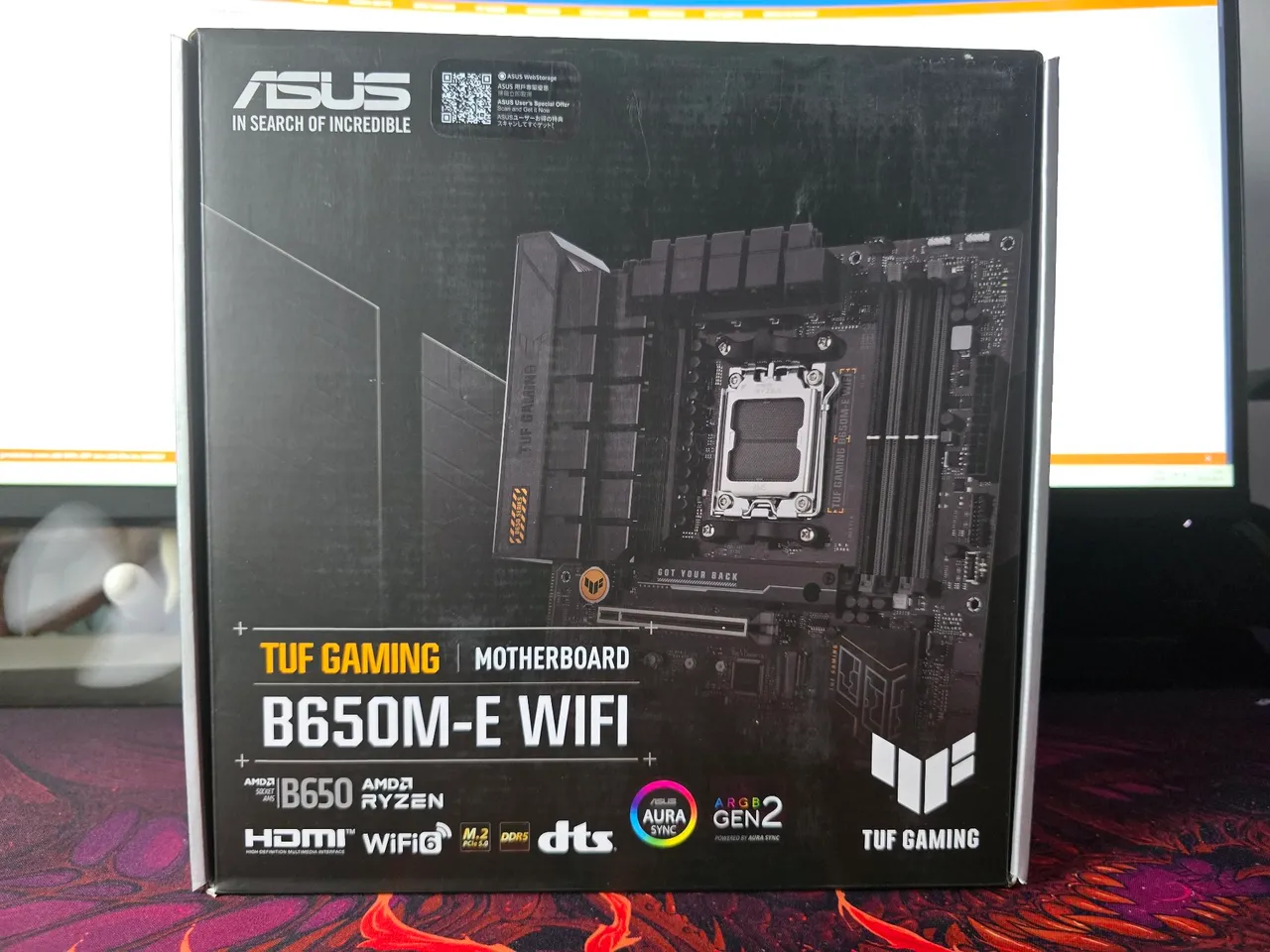 Placa-Mãe ASUS TUF GAMING B650M-E WIFI