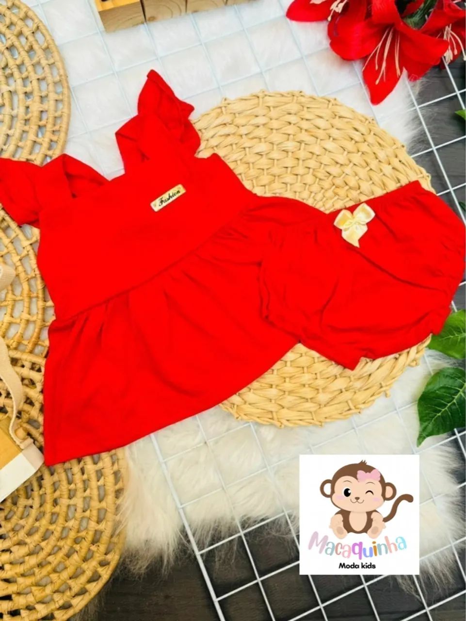 Vestido infantil e Romper - M ao G - Foto 6