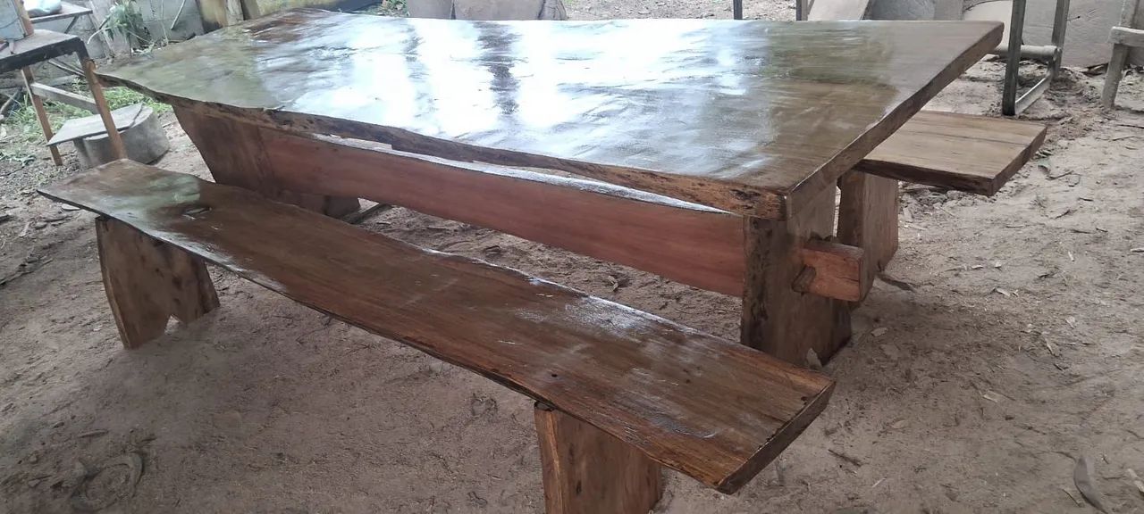 Wooden table bench64341728543874120