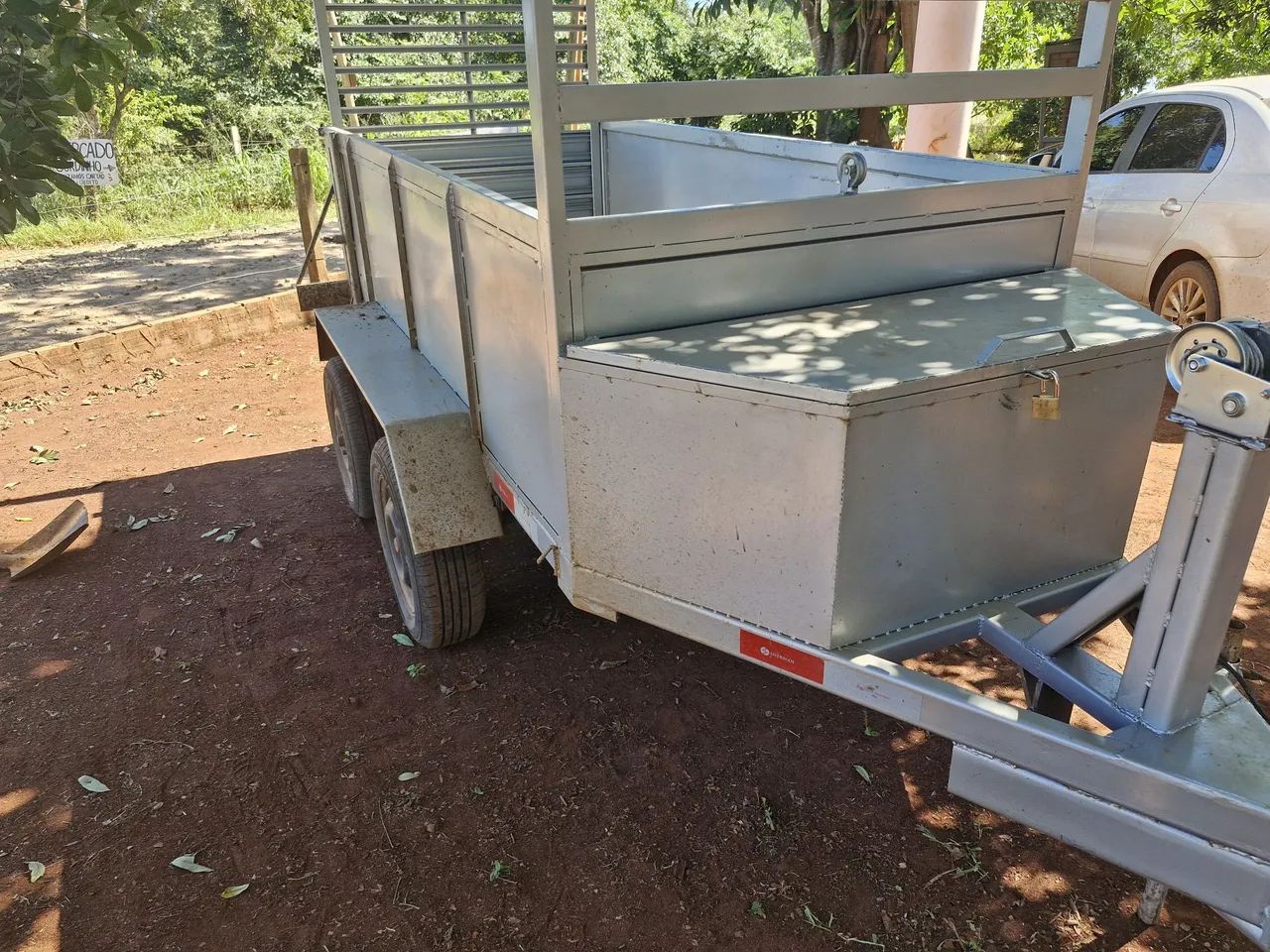 Vende ou troca Carretinha Trucada Reforçada - Foto 3