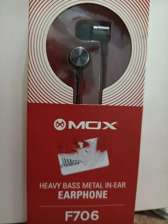 Fones de Ouvido Mox F706 - Heavy Bass Metal In-Ear