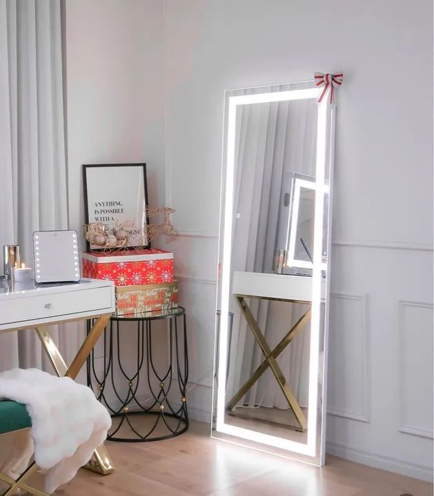 Espelho de LED para Maquiagem com Iluminação Perfeita