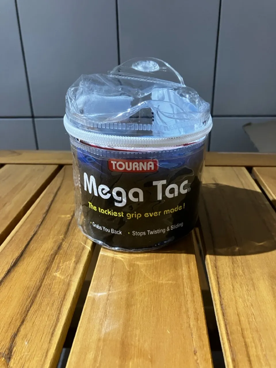 Mega Tac Tourna 20 unidades - A melhor aderência para sua raquete!