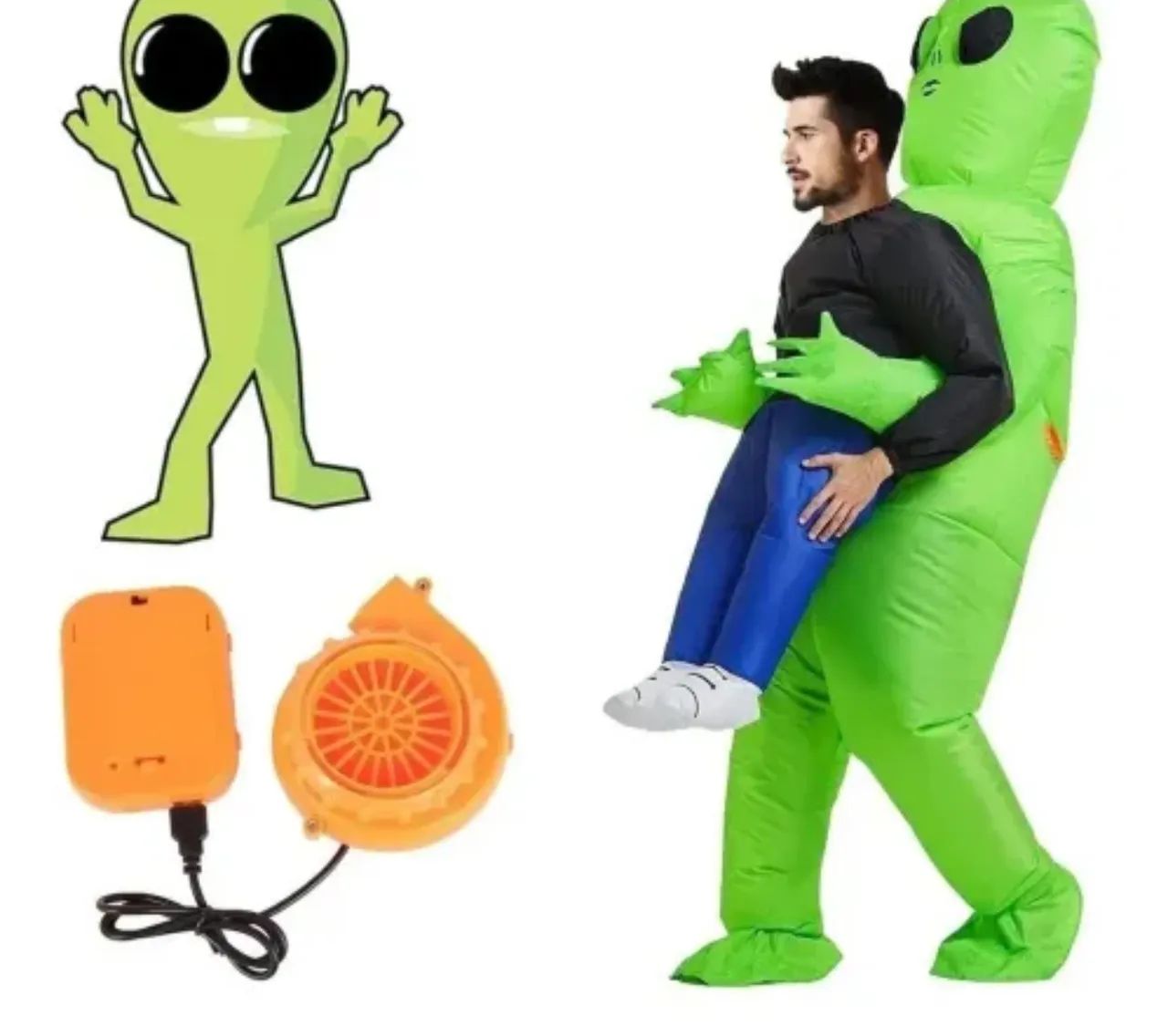 Fantasia Inflável ET Alien 