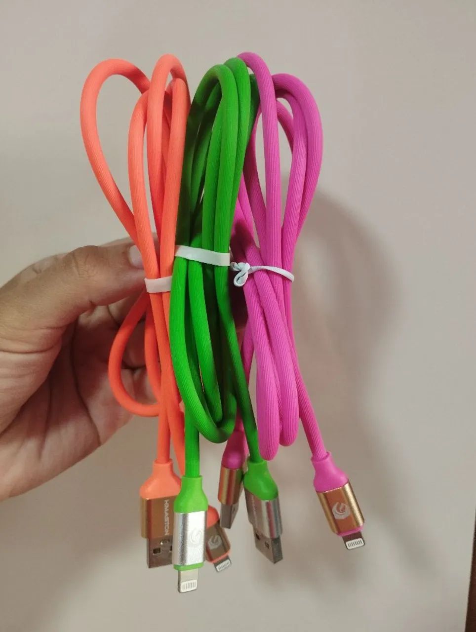 Cabo USB iPhone 1,2 metros - Foto 3