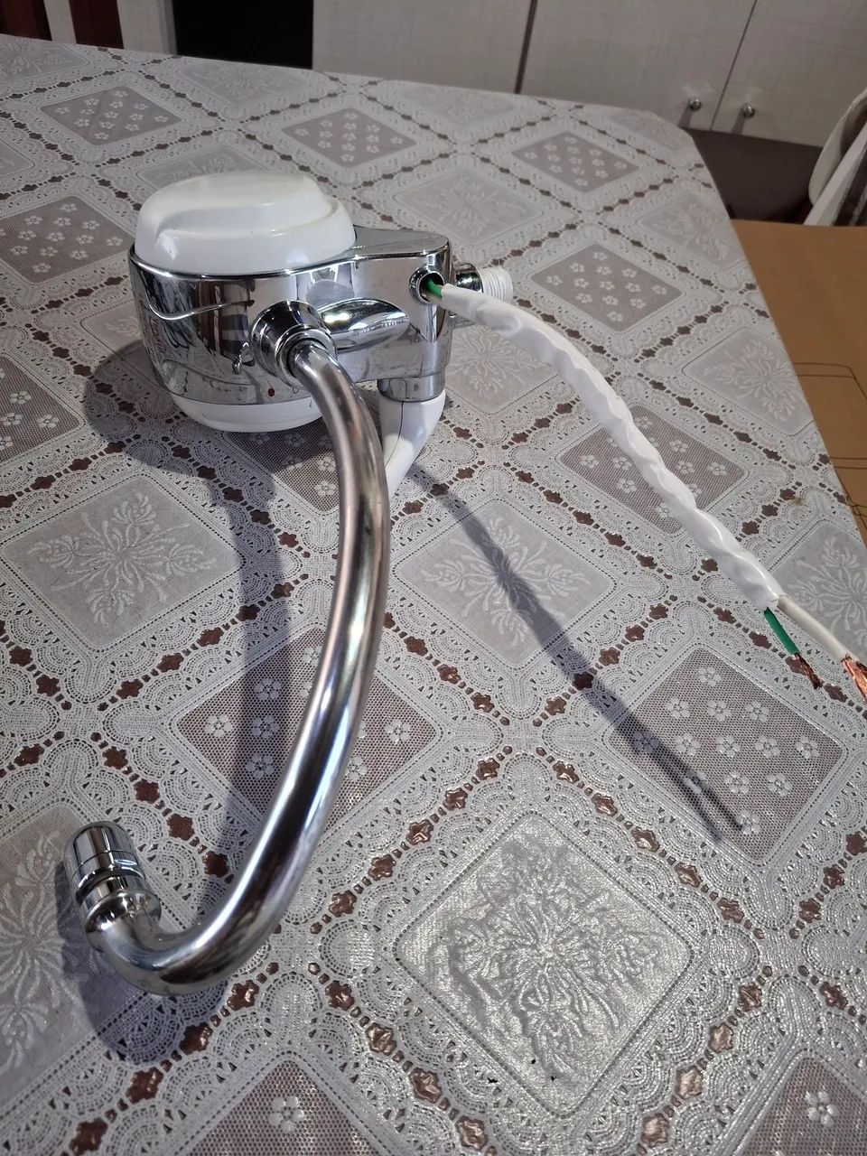 Chrome Electric Faucet - High Quality