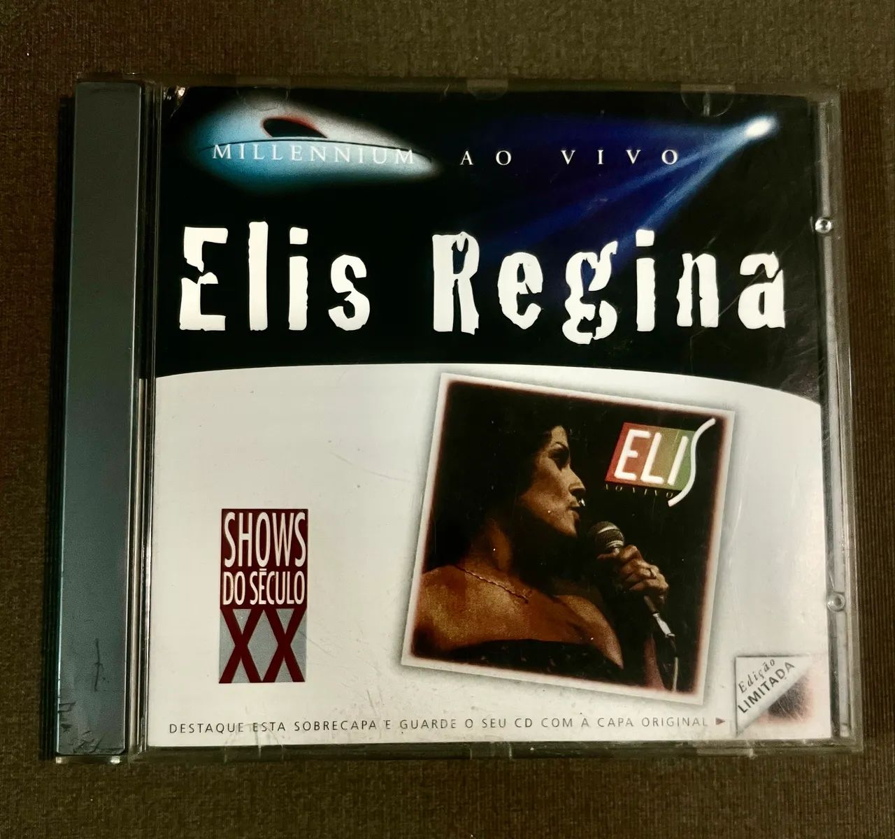 CD - ELIS REGINA (COLEÇÃO MILLENNIUM - 20 MÚSICAS DO SÉCULO XX)