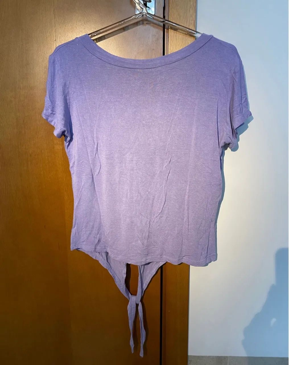 Blusa Lavanda com Amarração - Foto 2