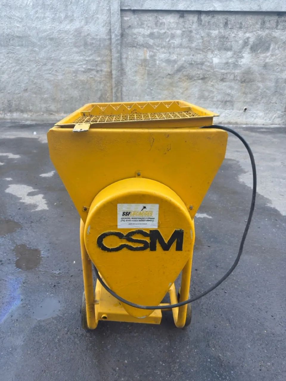 Argamassadeira mc45 Csm 220v trifásica  - Foto 4