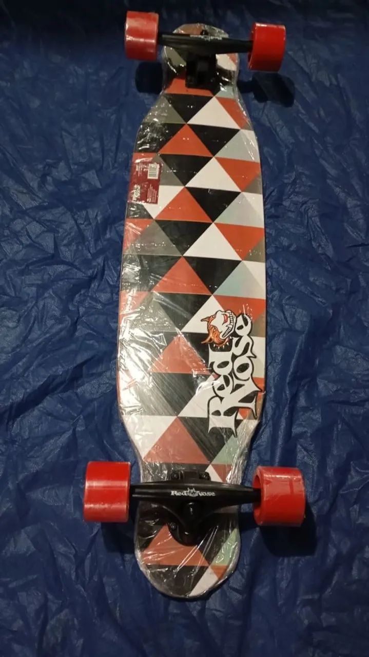 Skate Longboard Red Nose Shield Bel 