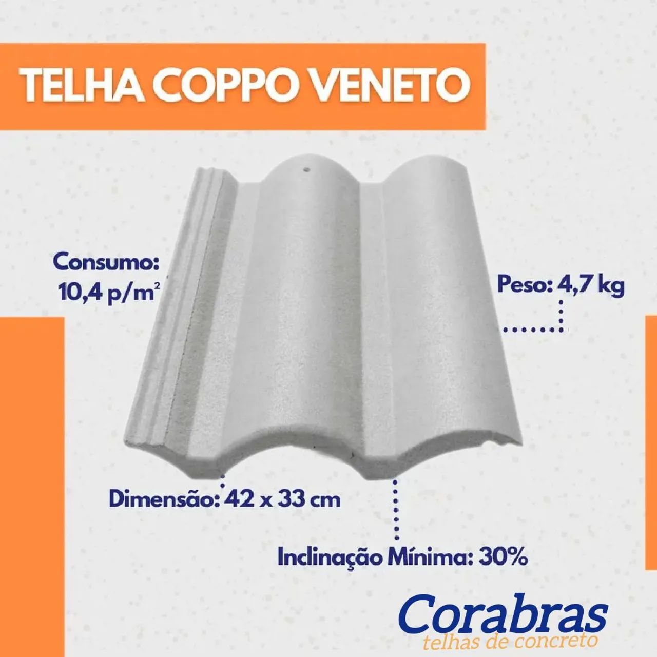 Telhas de Concreto Corabras. Direto da Fábrica - Foto 4