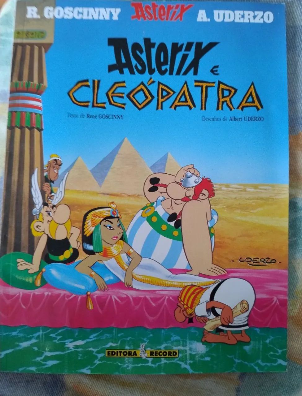 Asterix e Cleópatra - gibi