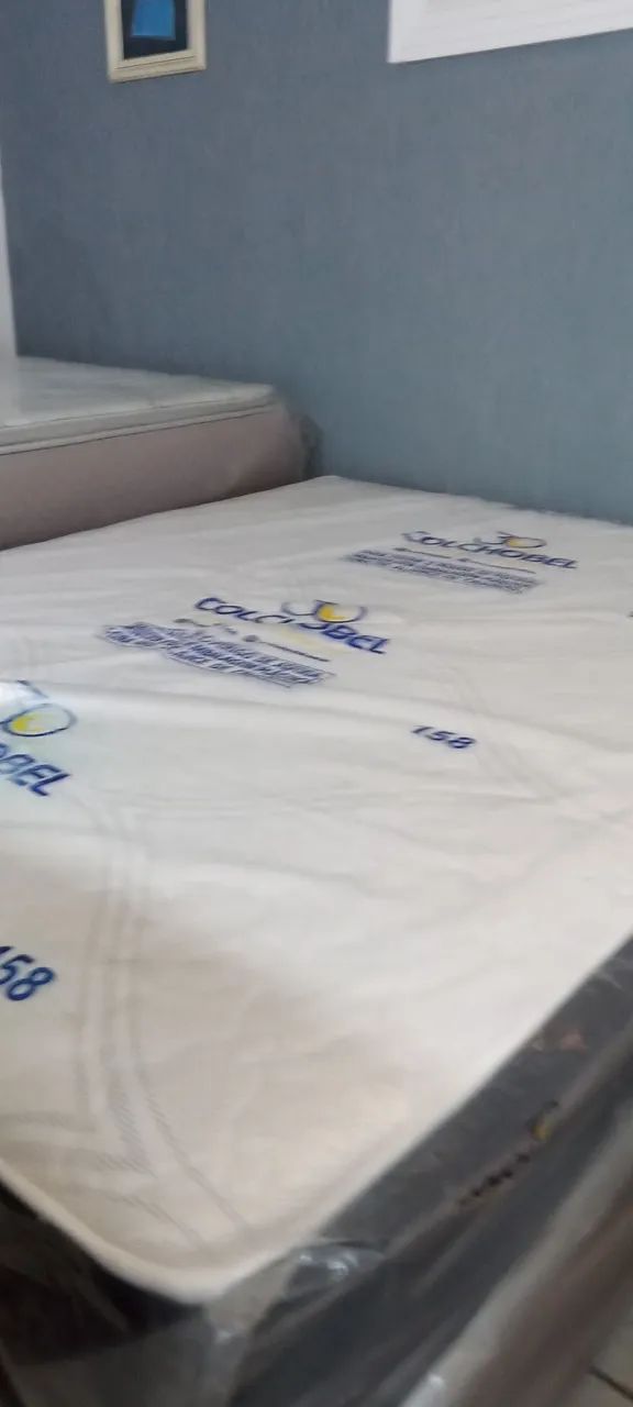 Cama box Queen molas ensacadas  - Foto 3