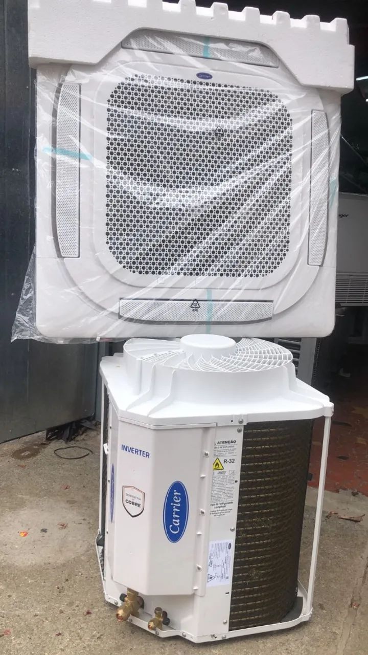 Conjunto Cassete Carrier Inverter 48.000 Btu/h  R32 220v