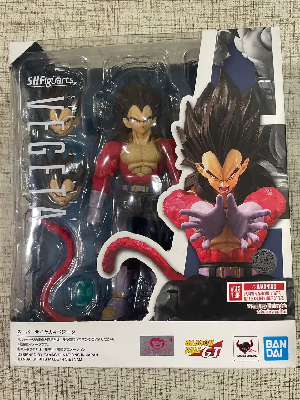 Tamashii Nations Vegeta Ssj4 Figura Dragon Ball GT Super Saiyan