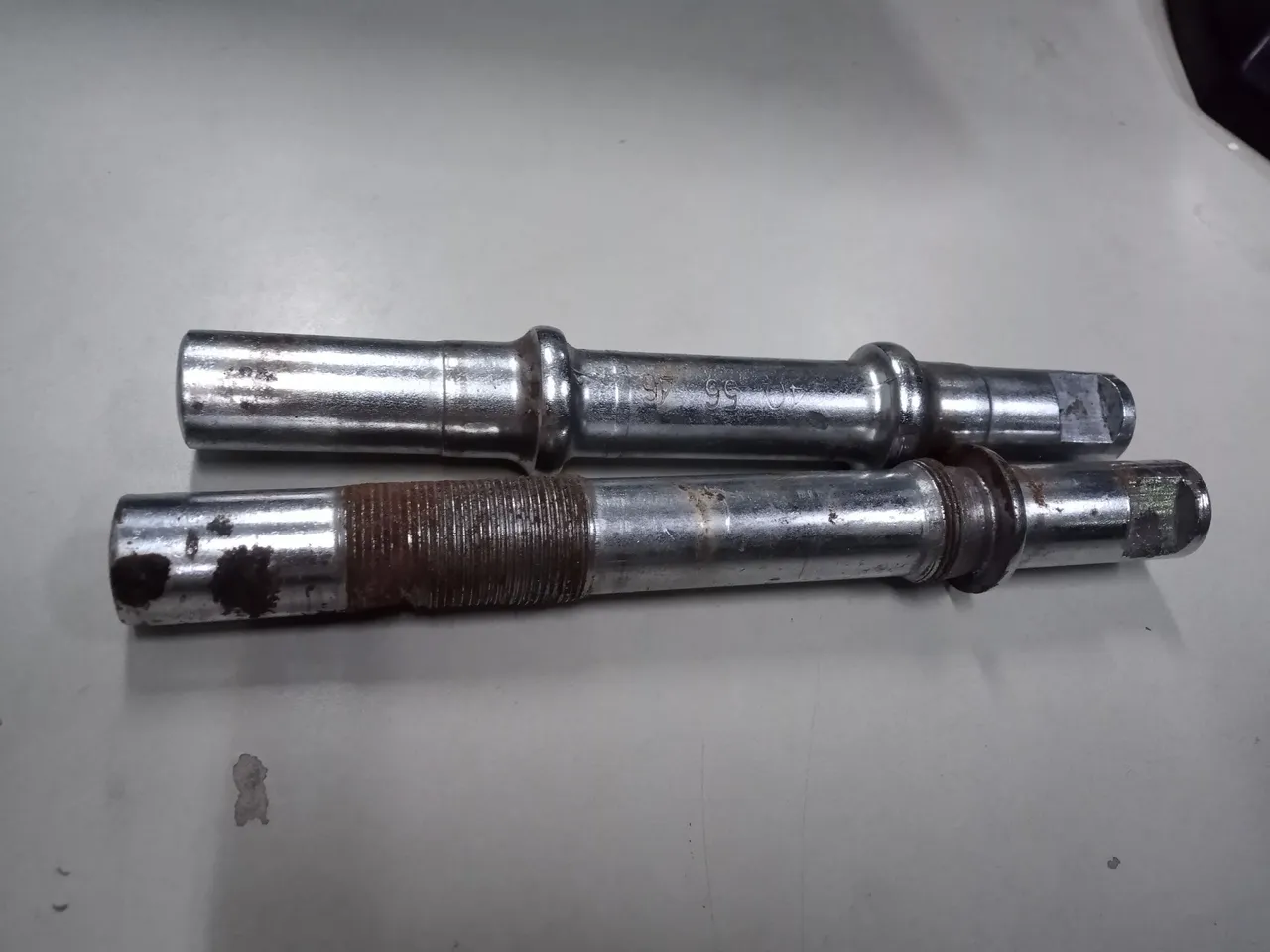 eixo central de bicicleta