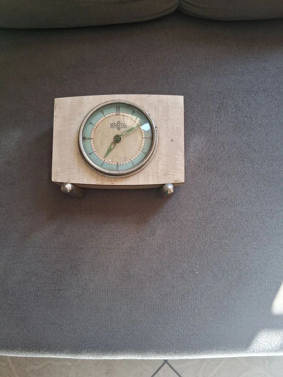 Despertador antigo Schattan  - Foto 3