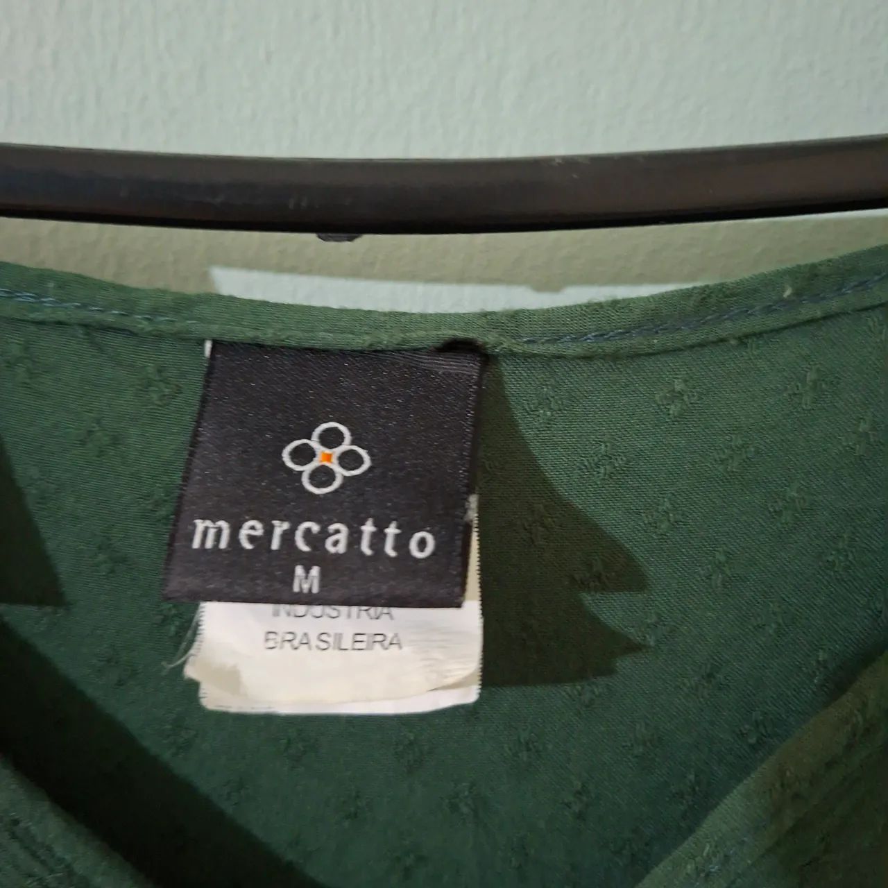 Vestido Mercatto Verde Oliva M - Foto 3
