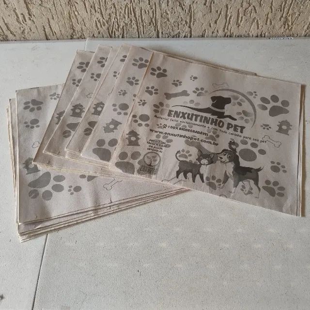 Jornal Pet Higiênico Biodegradável 25 Folhas - Foto 2