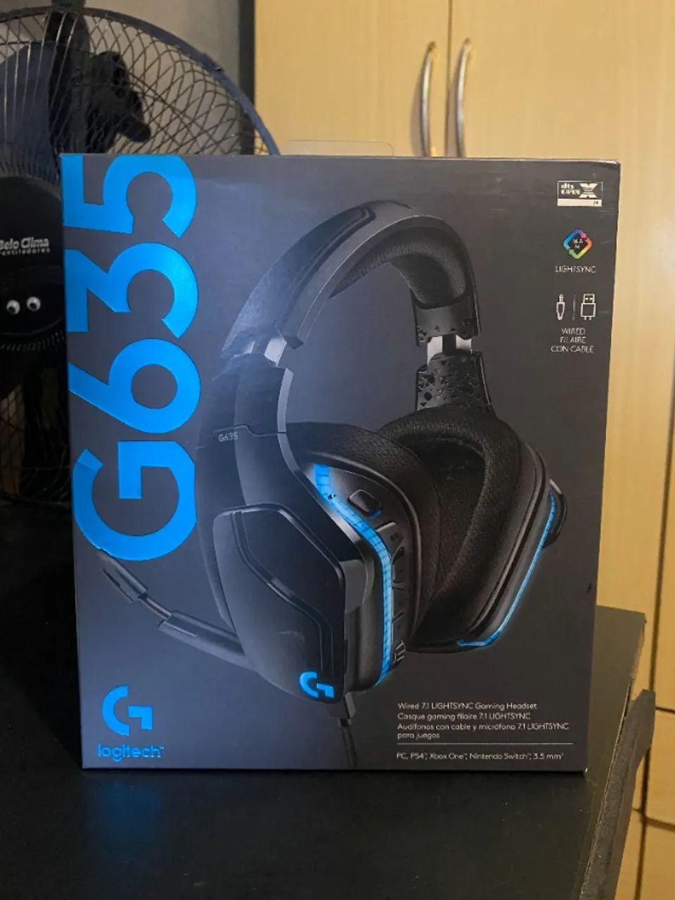 Logitech G635 Headset Gamer Novo Nunca Usado