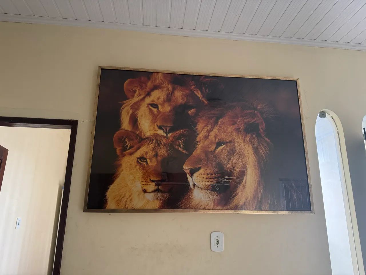 Quadro madeira maciça 