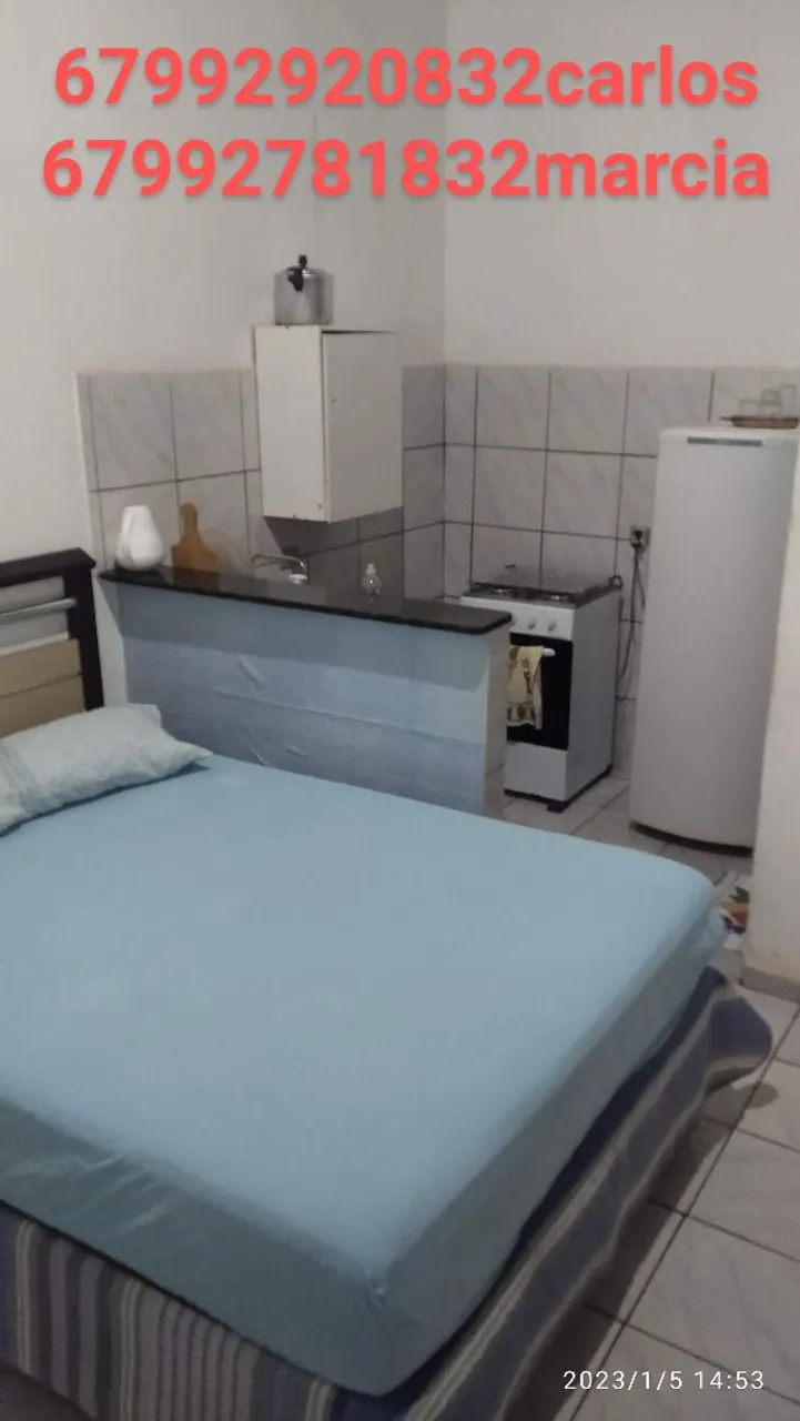 Kitnet mobiliada diária ou temporada