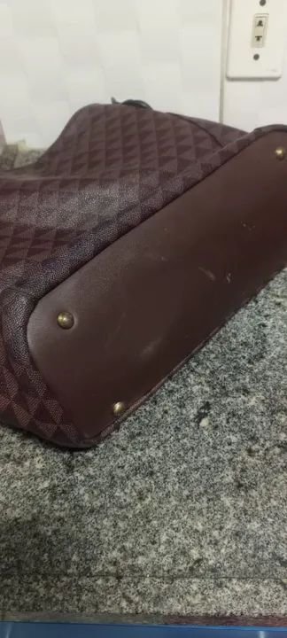 Bolsa de Ombro Marrom - Foto 5