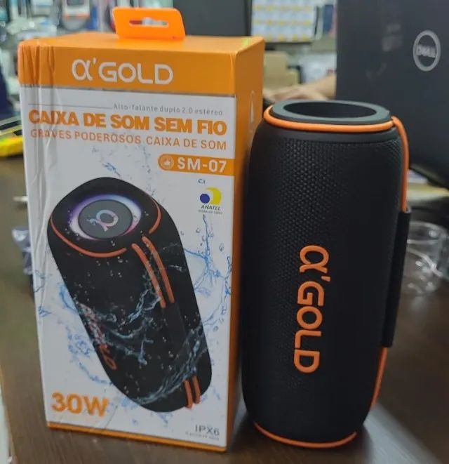 CAIXA DE SOM SEM FIO VIA BLUETOOTH /USB/RADIO 