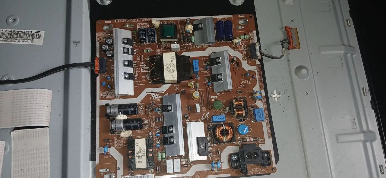 Smartv Samsung 49 retirada de peças  - Foto 2
